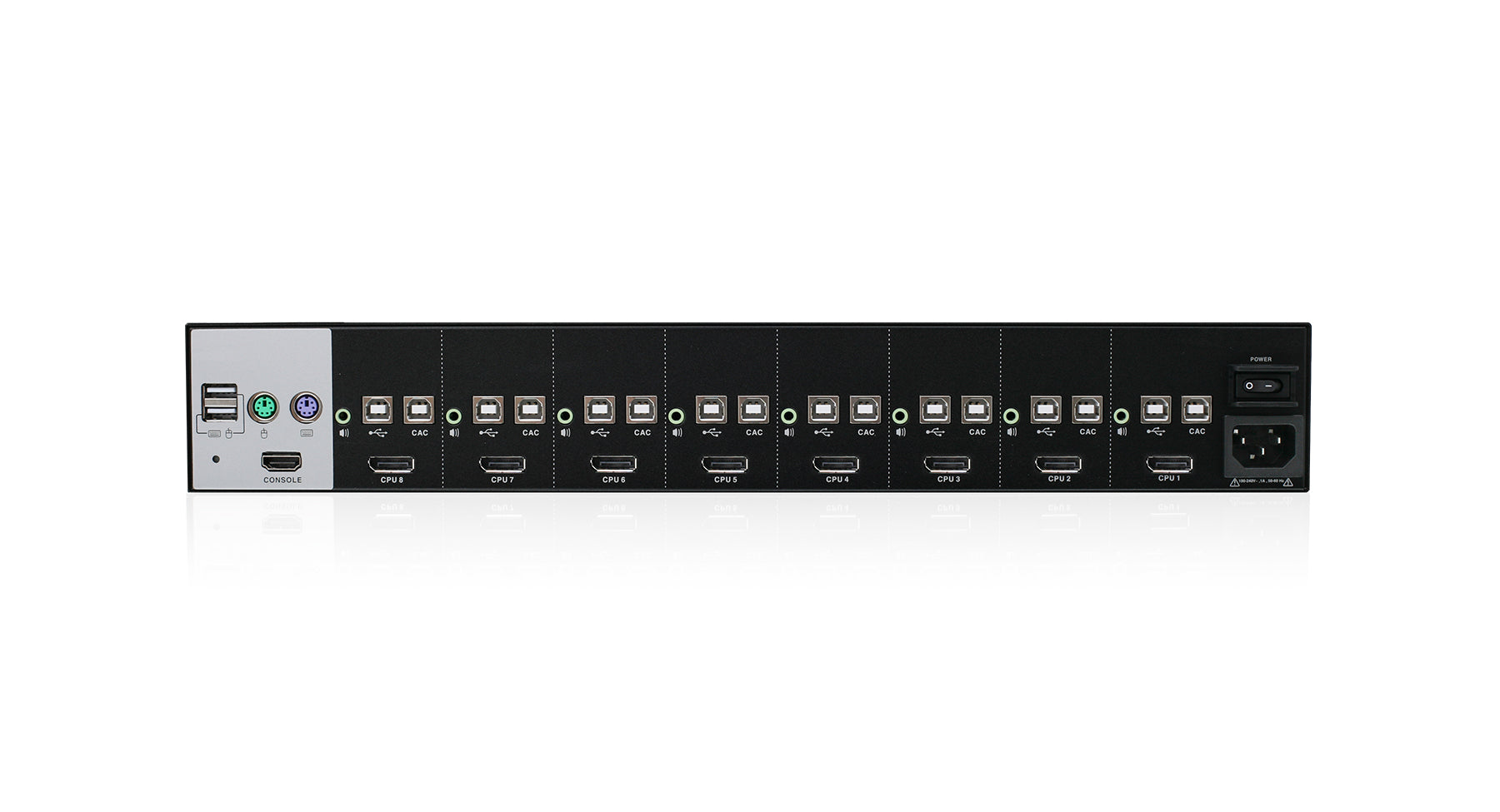 8-Port DisplayPort Secure KVM Switch (TAA)