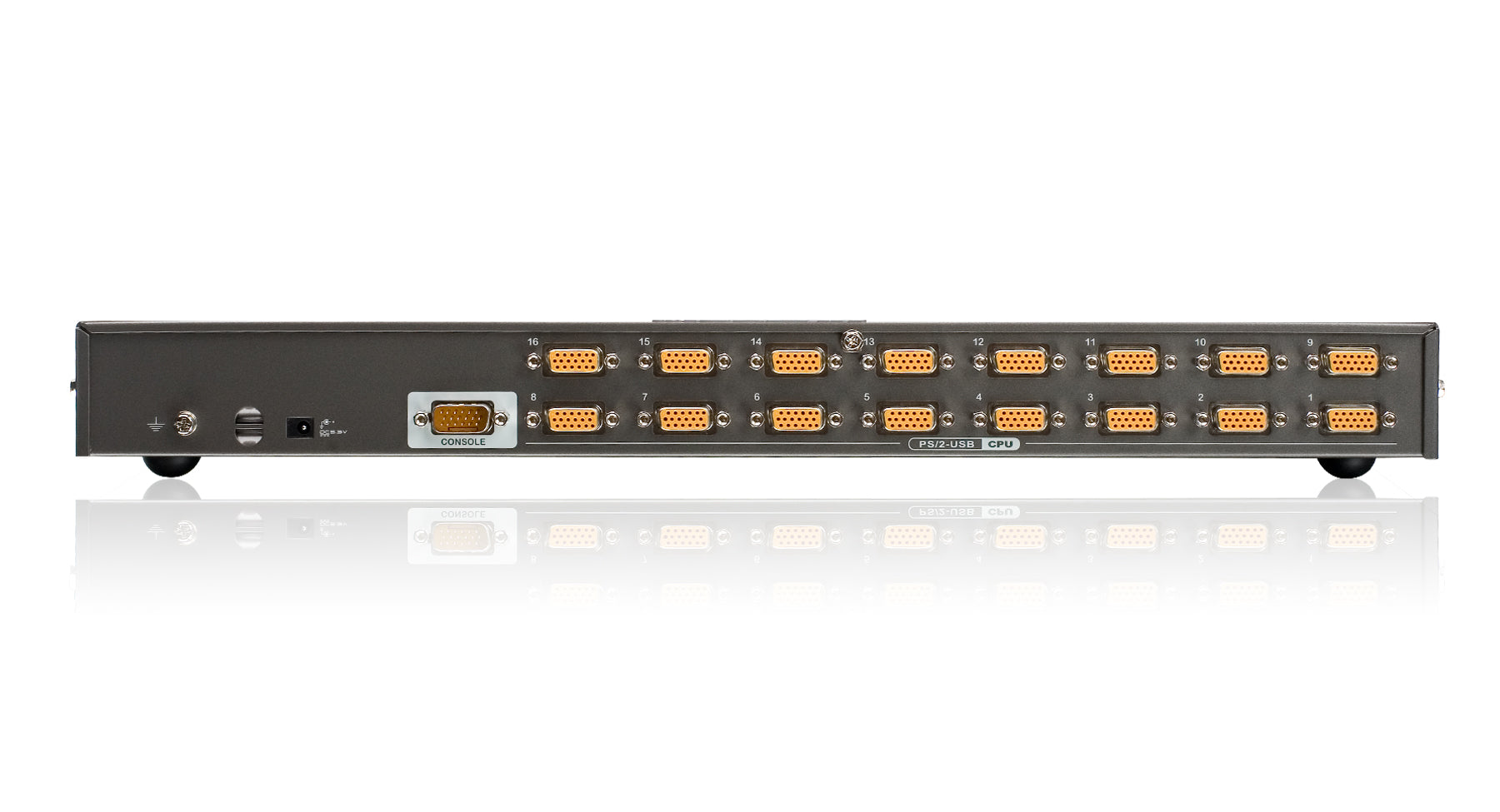16-Port USB PS/2 Combo KVM Switch (TAA Compliant)