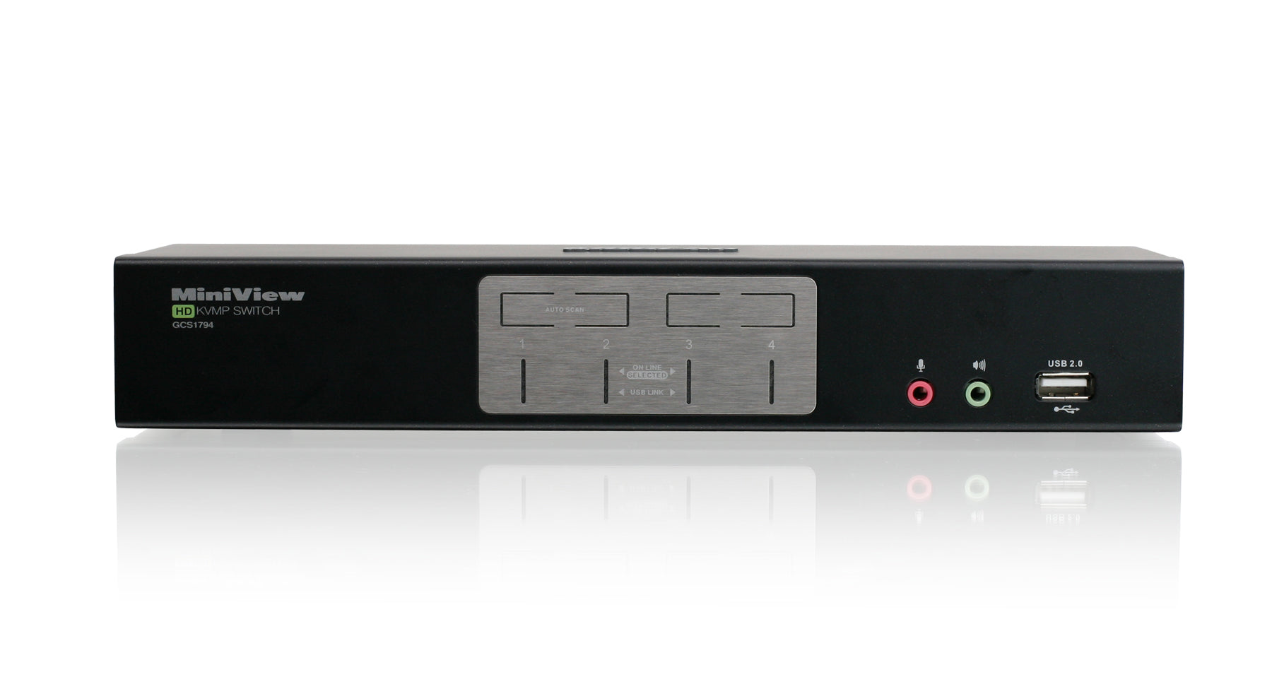 4-Port HDMI Multimedia KVMP Switch with Audio