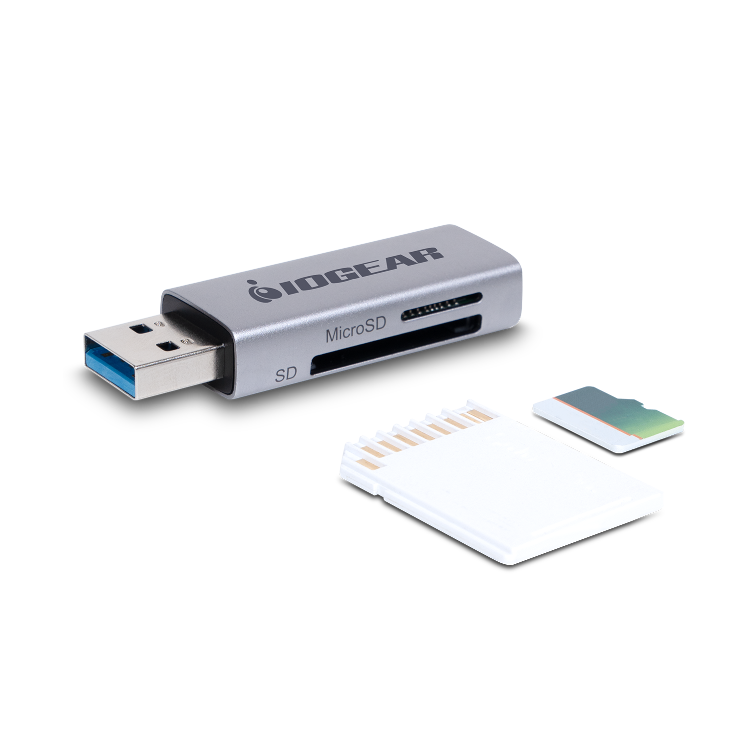 SuperSpeed USB 3.0 SD/Micro SD Card Reader / Writer