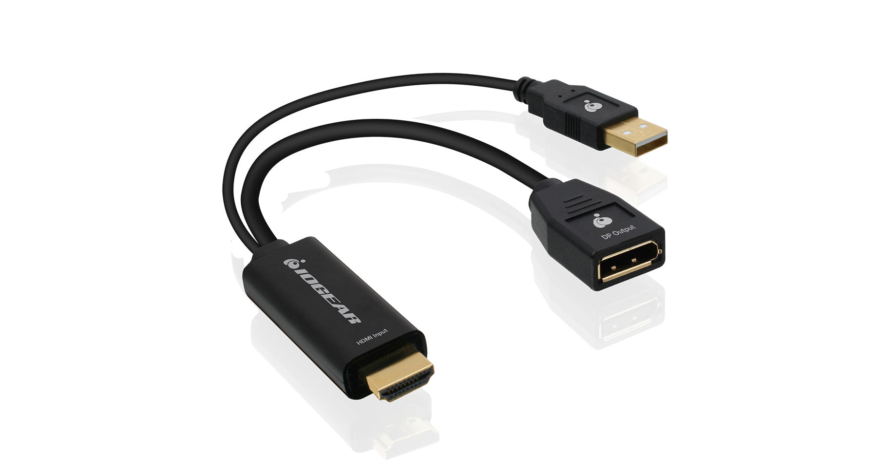 4K @60Hz HDMI® to DisplayPort Adapter