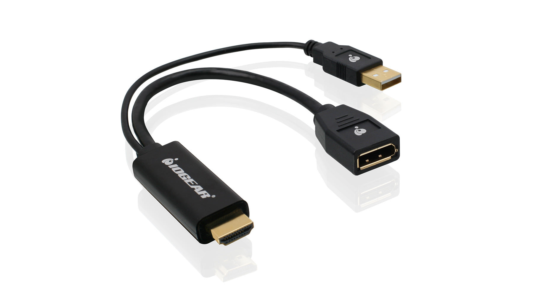 HDMI® (M) to DisplayPort (F) Adapter; 4K @30Hz