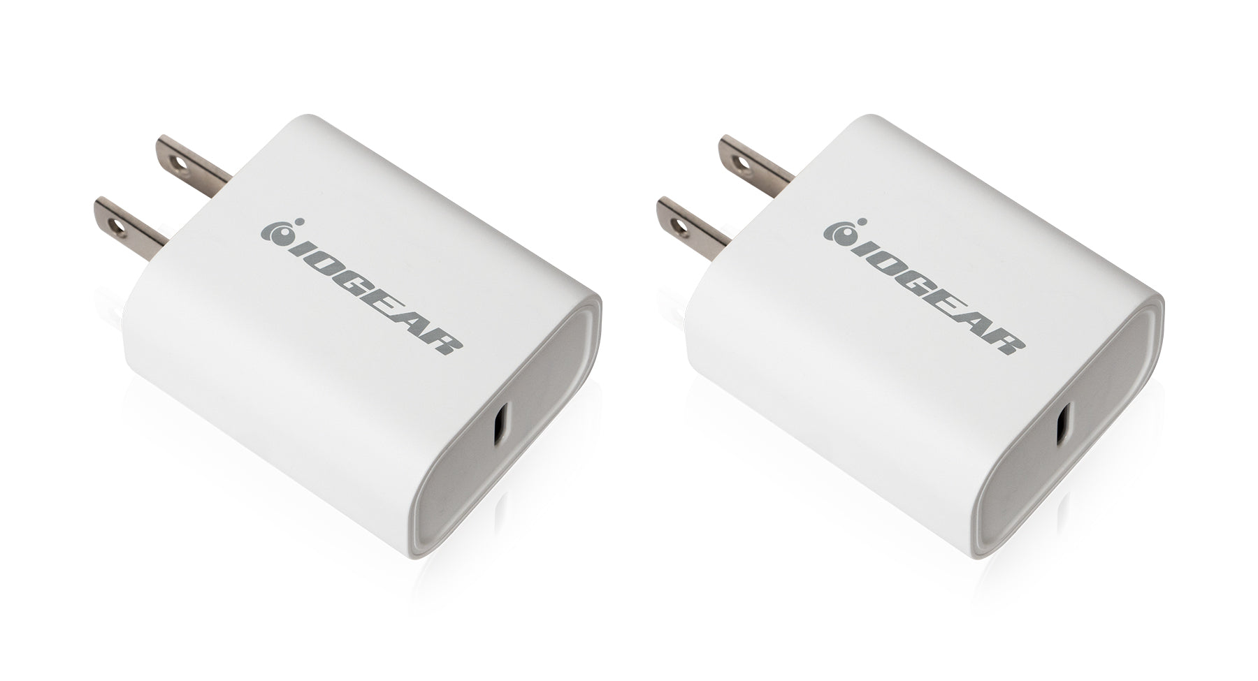 GearPower Compact USB-C 20W Charger 2-Pack