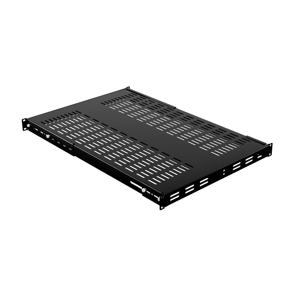 GRSH01 - IOGEAR Adjustable Depth Heavy Duty Fixed Rack Shelf - Vented