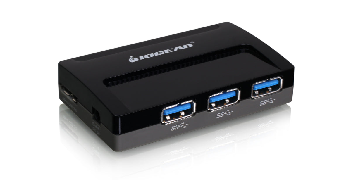 Iogear Met(Al) Usb 3.0 4-Port Hub GUH304