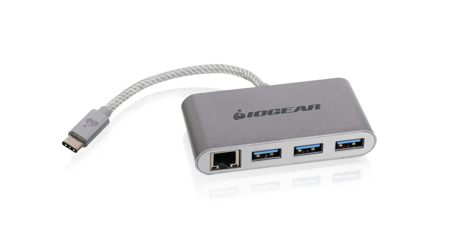 Gigalinq USB-C to USB-A Hub with Ethernet Adapter