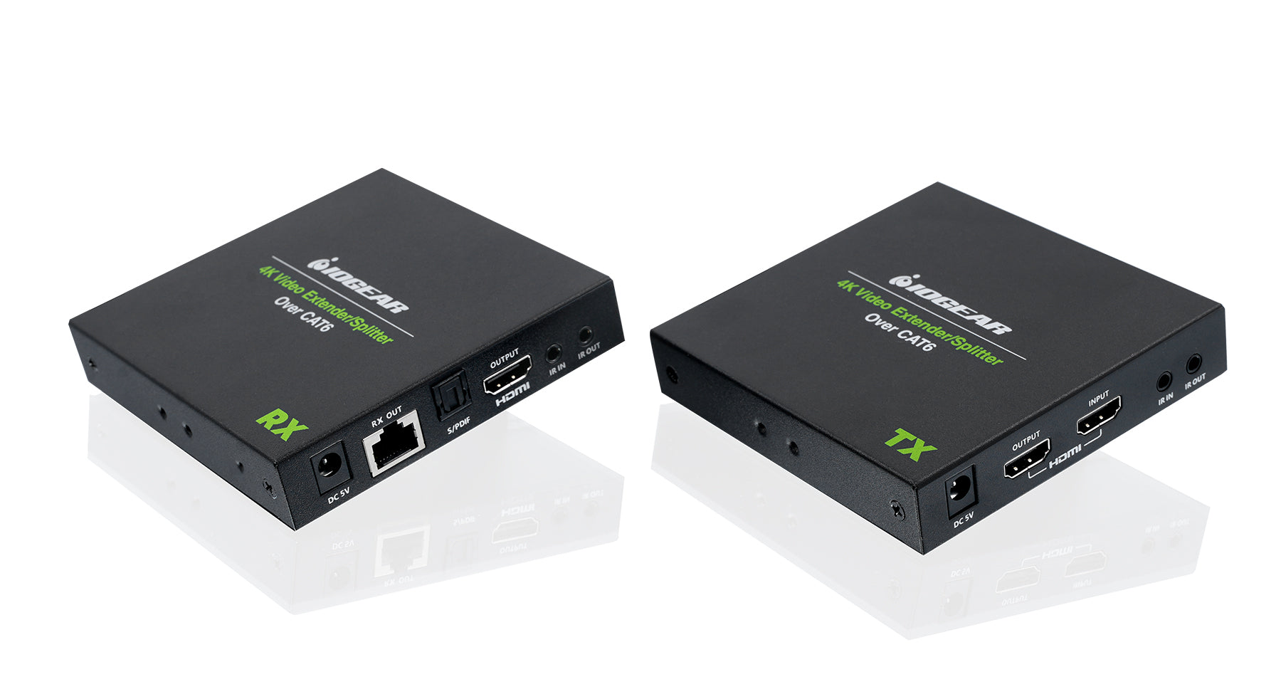 4K HDMI® Video Extender/Splitter over Ethernet Cable Kit