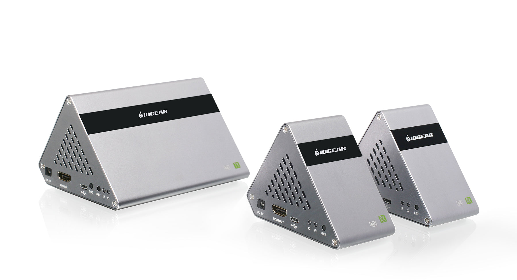 Ultra-Fast 60GHz Wireless 4K HDMI® UHD Transmitter & Receiver Kit for 2 TVs