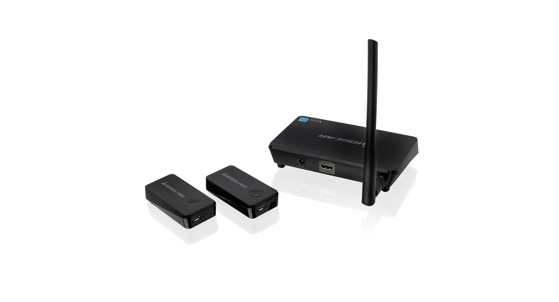 IOGEAR Wireless TV Connection Kit, 1080p HDTV outlet Quality, Easy Plug-n -Play Setup