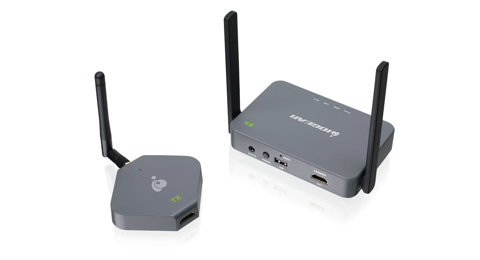 Long Range Wireless 4K HDMI® Video Transmitter and Receiver Kit with L