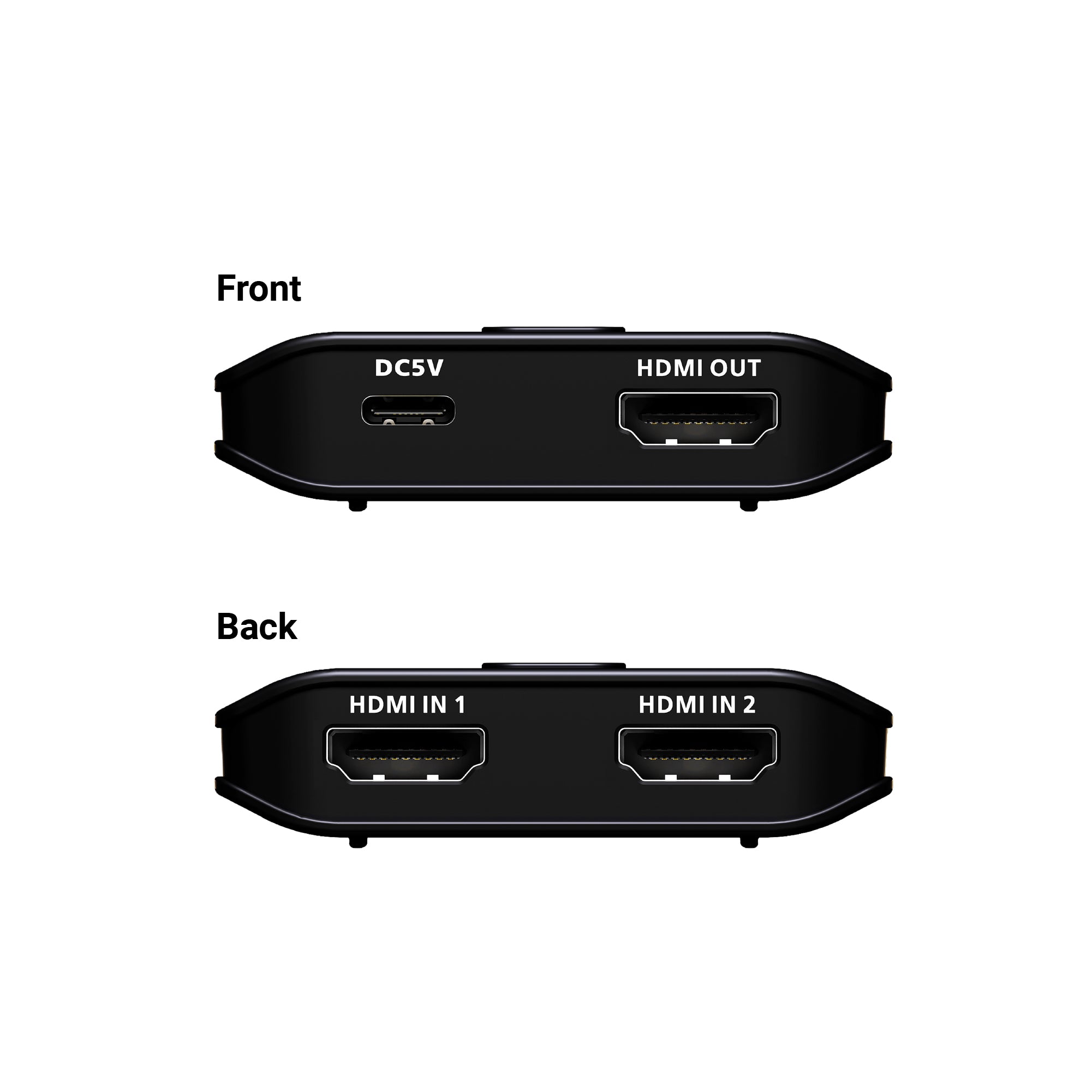 VS5821- ATEN Essentials 2-Port 8K HDMI Switch