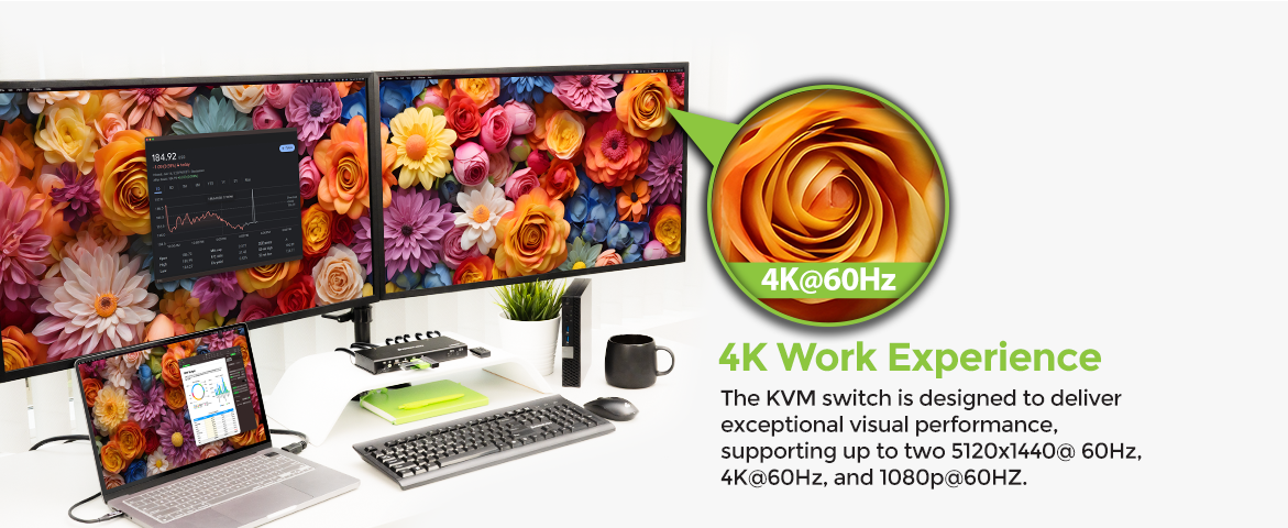 4K @ 60Hz Resolution