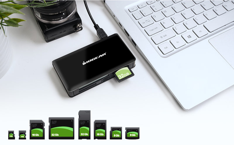 GFR381 - IOGEAR USB 3.0 Compact Flash Memory Card Reader