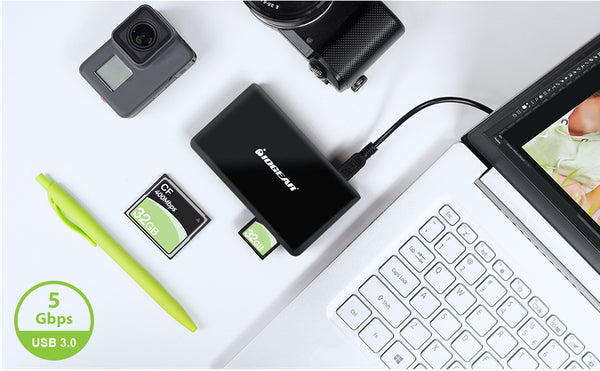 GFR381 - IOGEAR USB 3.0 Compact Flash Memory Card Reader