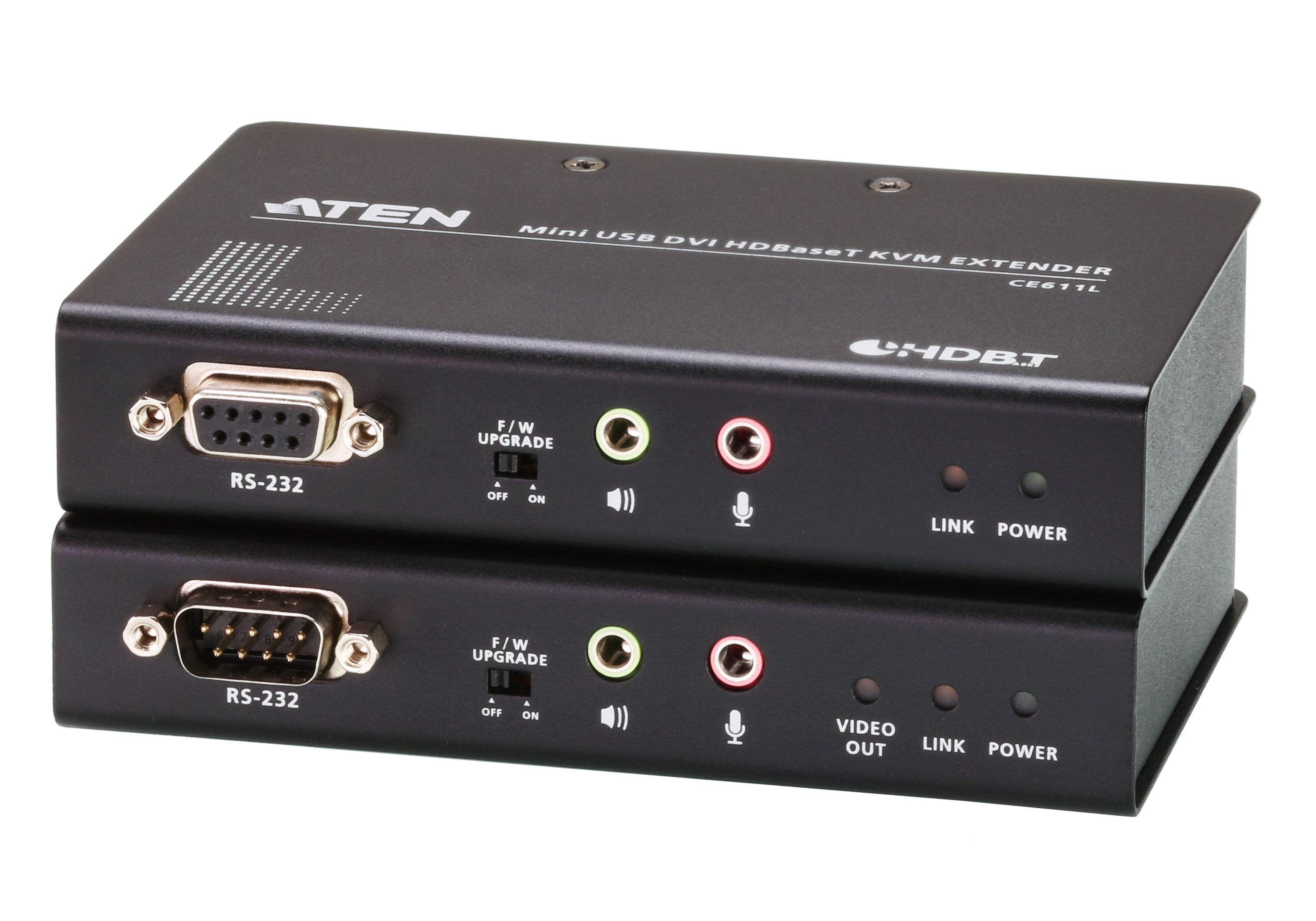 ATEN-Mini USB DVI HDBaseT™ KVM Extender