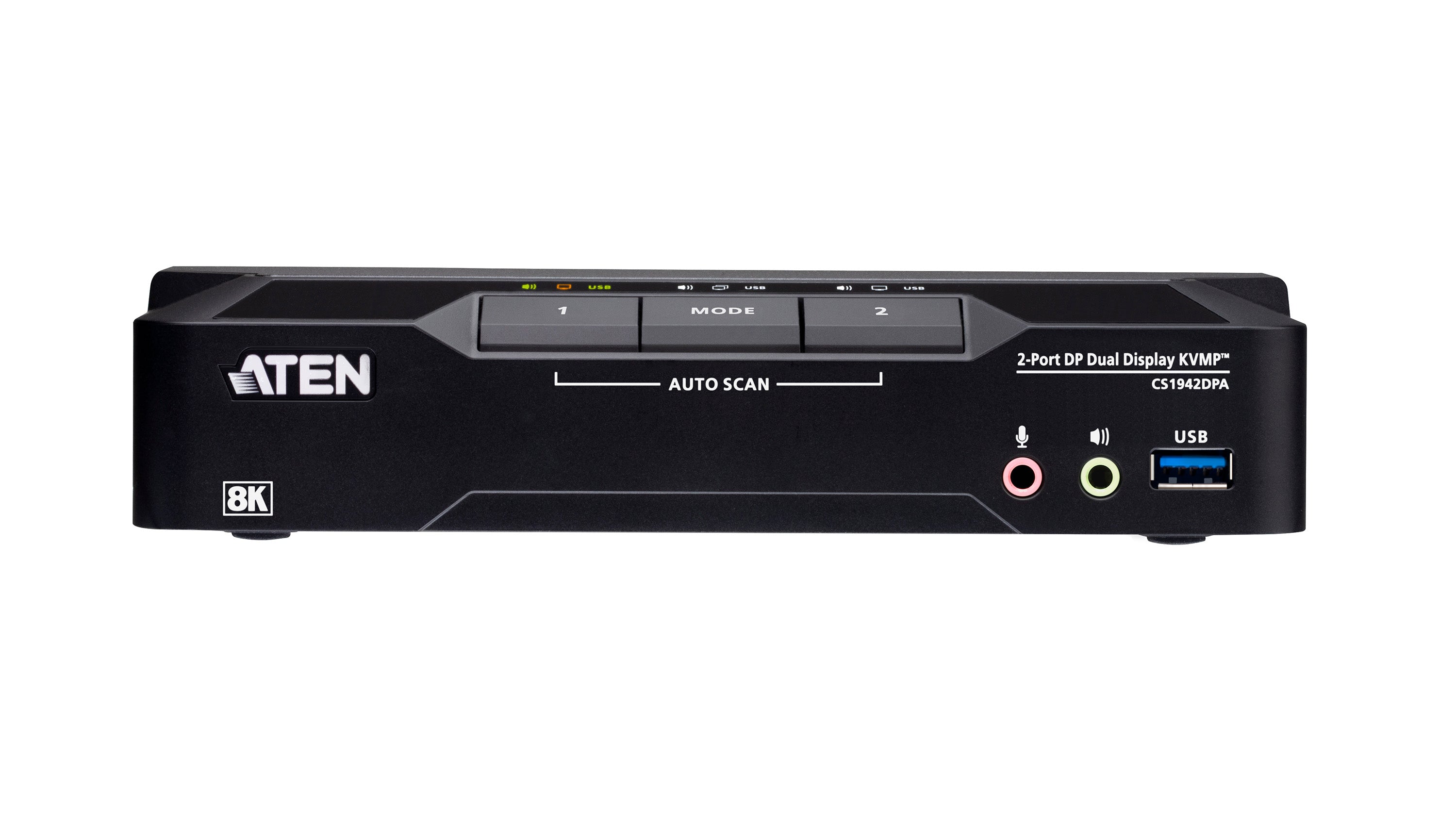 CS1924A - ATEN 4-Port USB 3.0 8K DisplayPort KVMP™ Switch