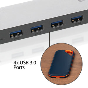 Dock Pro USB-C Triple HD Dock w/ PD 3.0